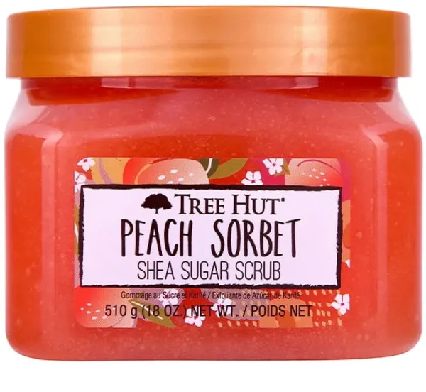 Tree Hut Shea Sugar Scrub Peach Sorbet 510 gr.